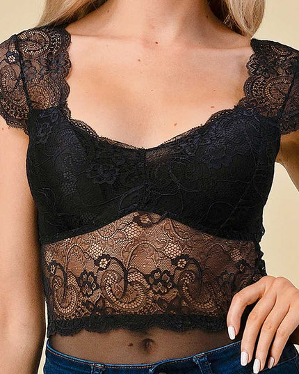 LBS-017 Lace Bodysuit