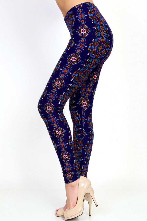 KIDS N128 AZTEC PRINT LEGGINGS