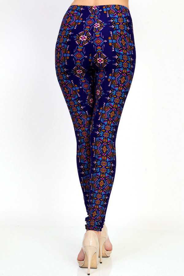 KIDS N128 AZTEC PRINT LEGGINGS