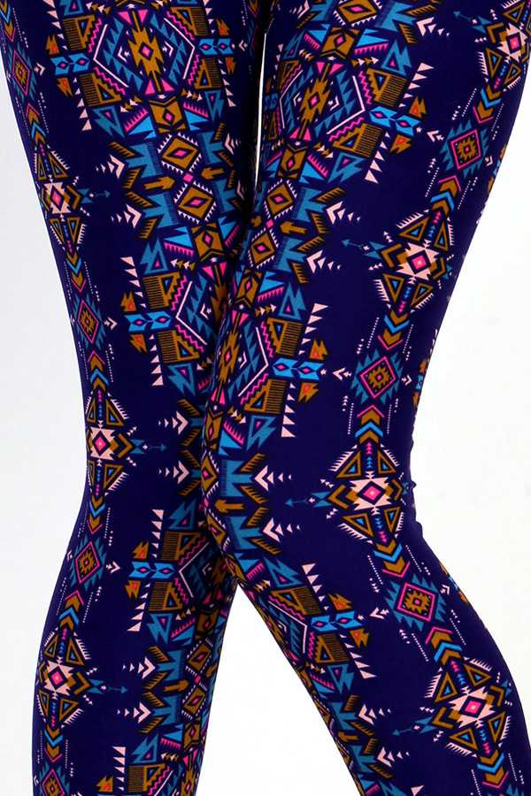 KIDS N128 AZTEC PRINT LEGGINGS