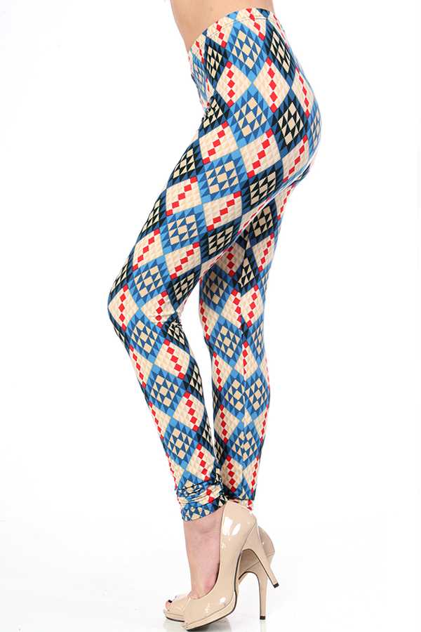 KIDS N179 KIDS PIXELATED PRINT LEGGINGS