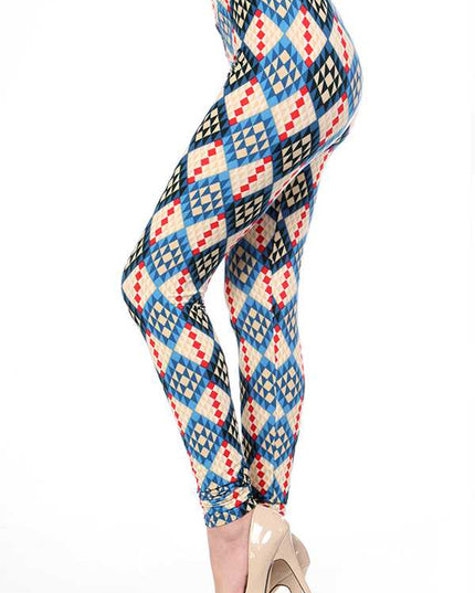 KIDS N179 KIDS PIXELATED PRINT LEGGINGS