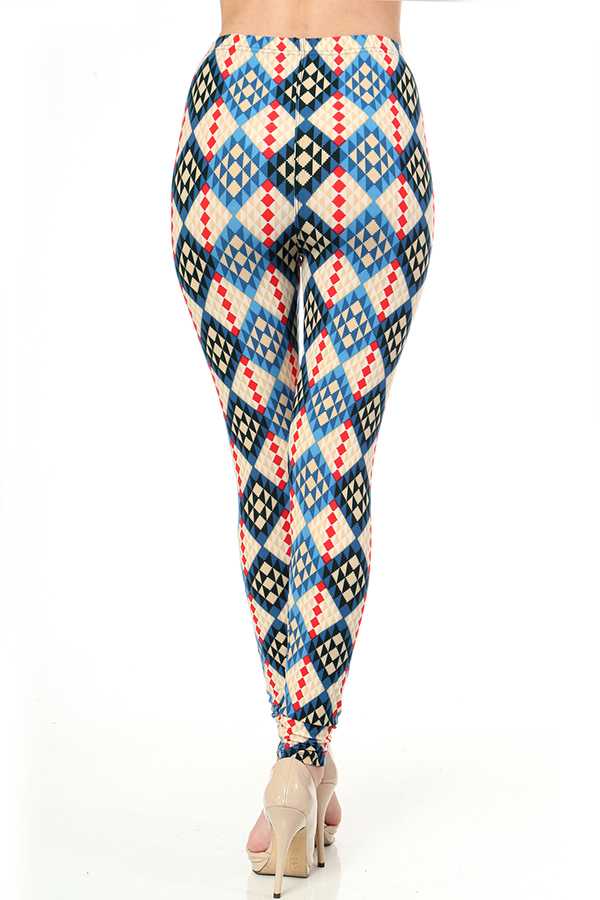 KIDS N179 KIDS PIXELATED PRINT LEGGINGS