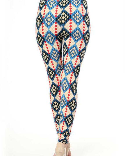KIDS N179 KIDS PIXELATED PRINT LEGGINGS