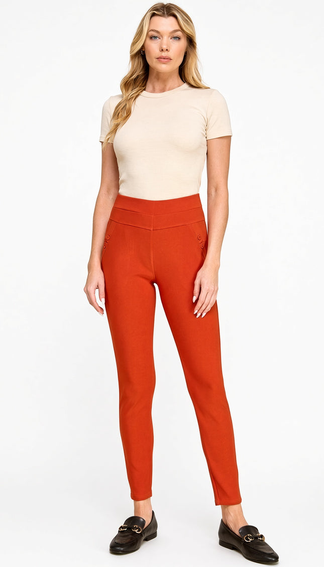 SCU5005 Scuba Skinny Pants – Tailored Stretch Fit