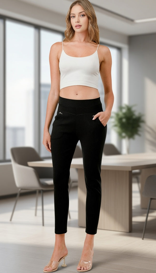 SCU5007 Scuba Skinny Pants – Tailored Stretch Fit