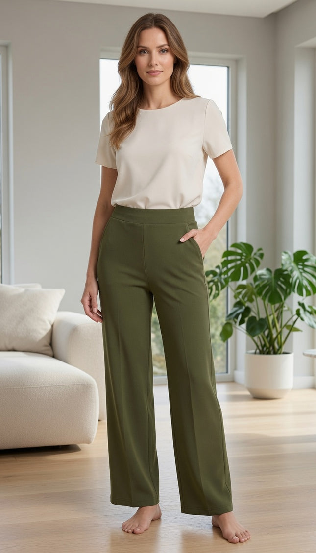 SCUP18S Scuba Straight Pants – Stretch Fit Everyd