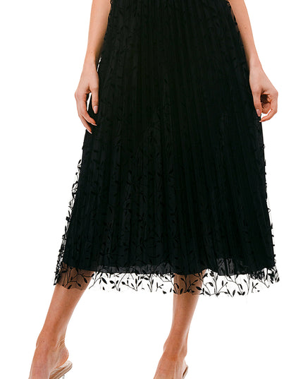 SK703-LE FLOCKING SKIRT