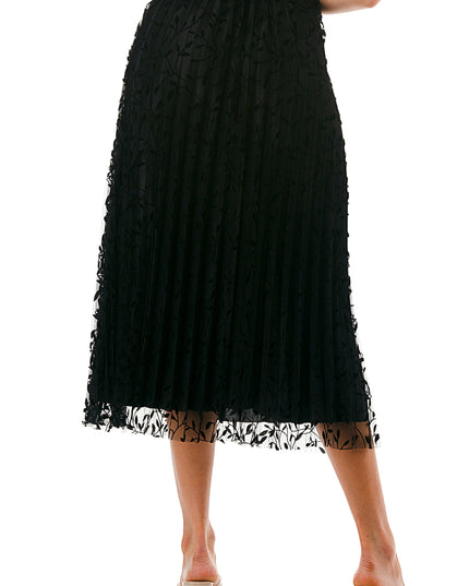 SK703-LE FLOCKING SKIRT