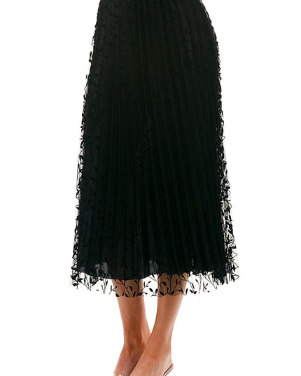 SK703-LE FLOCKING SKIRT